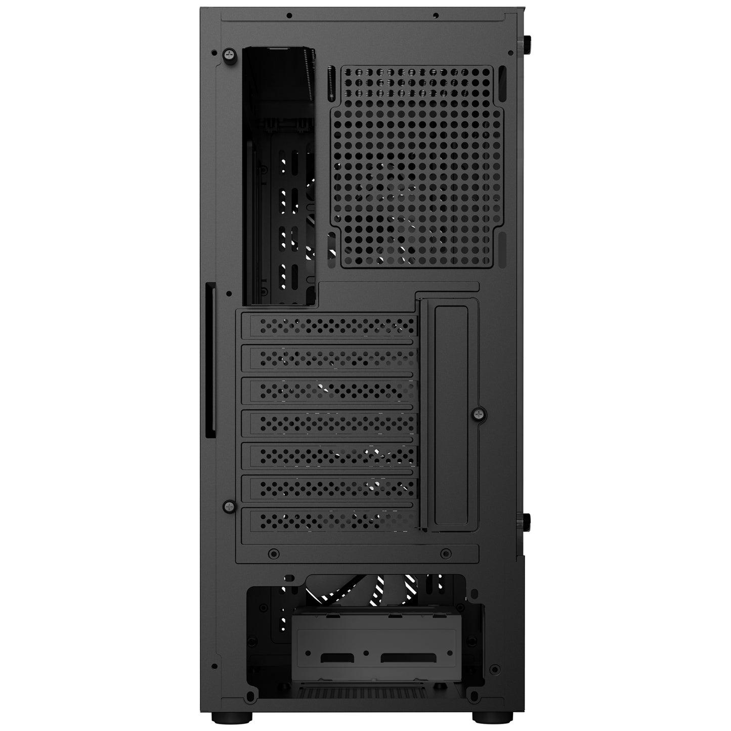 Antec AX20 Black Tempered Glass Mid-Tower ATX Gaming PC Case ATX, Micro ATX, Mini-ITX