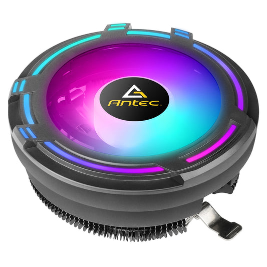 ANTEC T120 Fan CPU Cooler, Universal Socket, 120mm Chromatic Silent RGB Fan