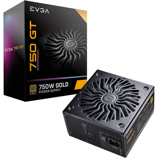 EVGA SuperNOVA 750 GT 80 PLUS Gold Fully Modular ATX PC Power Supply PSU